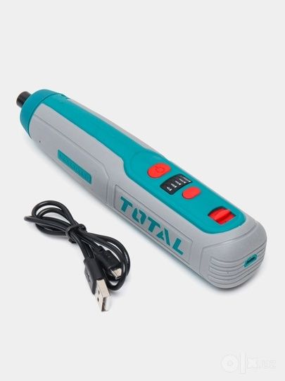 Аккумуляторная отвертка TOTAL TSDLI0403
TOTAL TSDLIO403