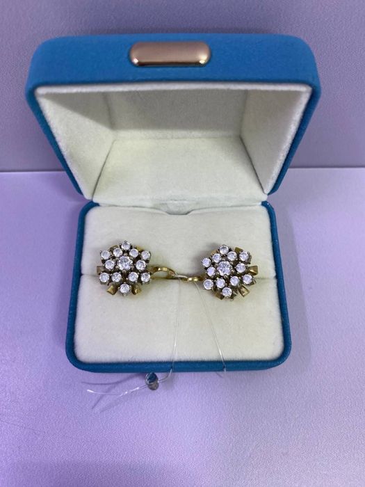 Золотые серьги #КО453257