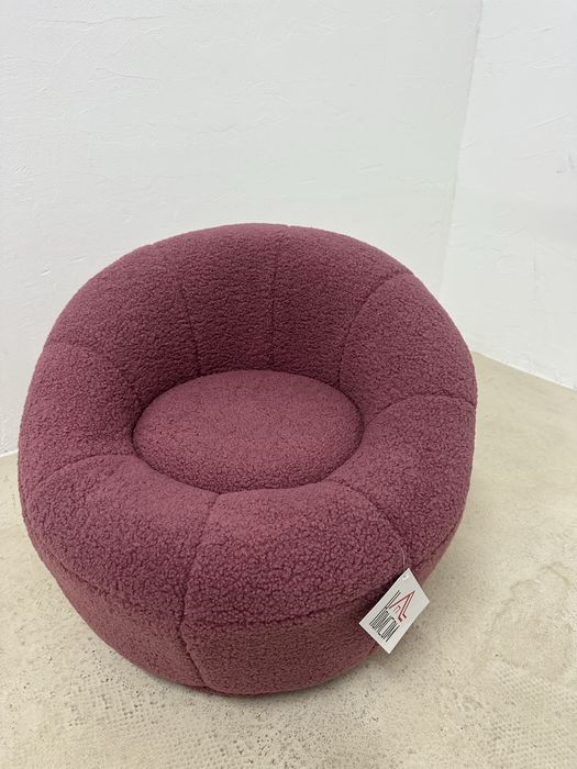 Детско кресло, Homcom, плюш, 60x56x48см, Розово