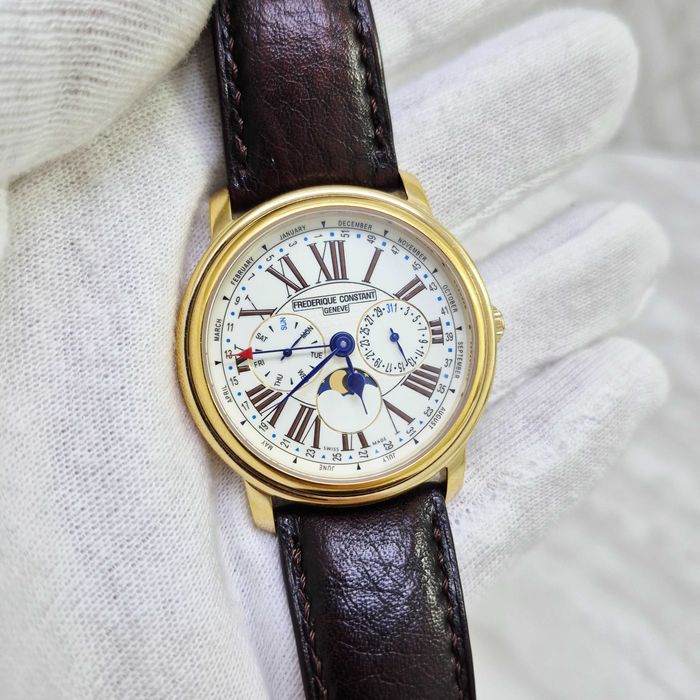 Ceas Frederique Constant Classics Business Timer Quartz Full Set FC-270X4P4