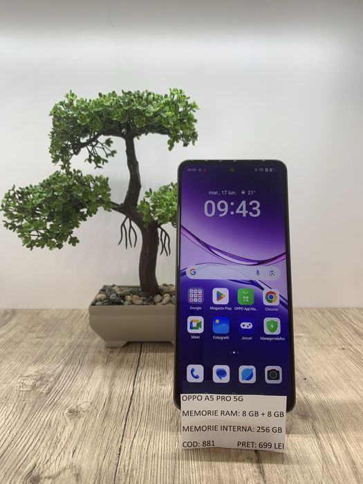 Oppo A5 pro 5g 256 gb