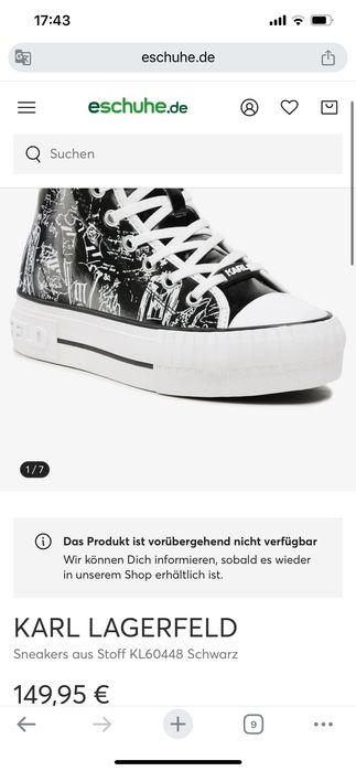 Sneakers Karl dama lagerfeld limited edition
