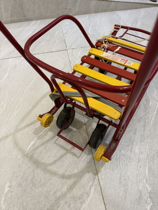 Санка на колесах