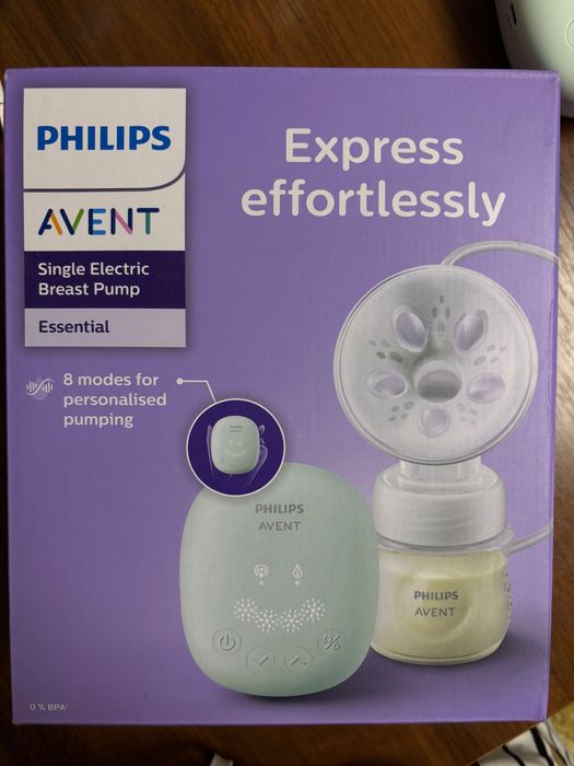 Молокоотсос Philips Avent + бутылочка + ниблер