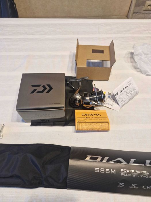 Shimano Dialuna+Daiwa Caldia