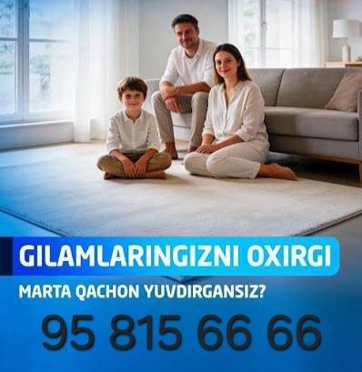 Gilam yuvish/Стирка Ковров Mebel yuvish Parda ko'rpacha yuvish