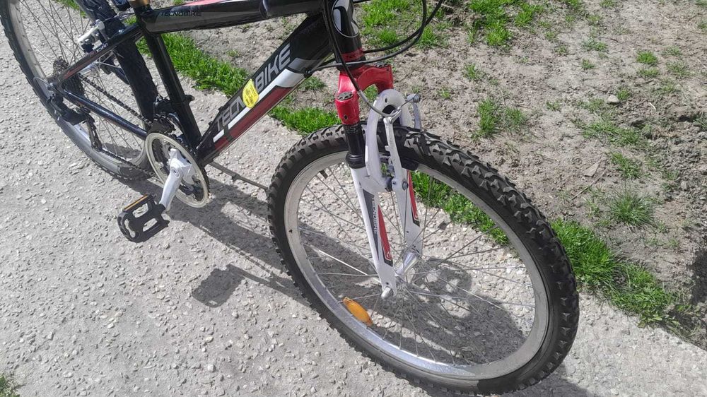 Bicicleta mtb copii (9-14 ani) Tecnobike, 24 inchi, Aluminiu,21 viteze