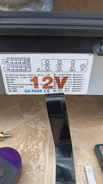 MP3 player cu usb radioSD bloototh telecomanda volan,cameră marsharier