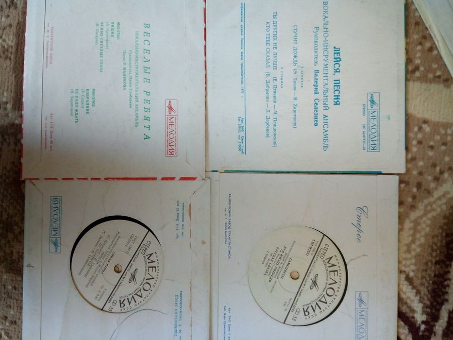 13 Виниловых пластинок