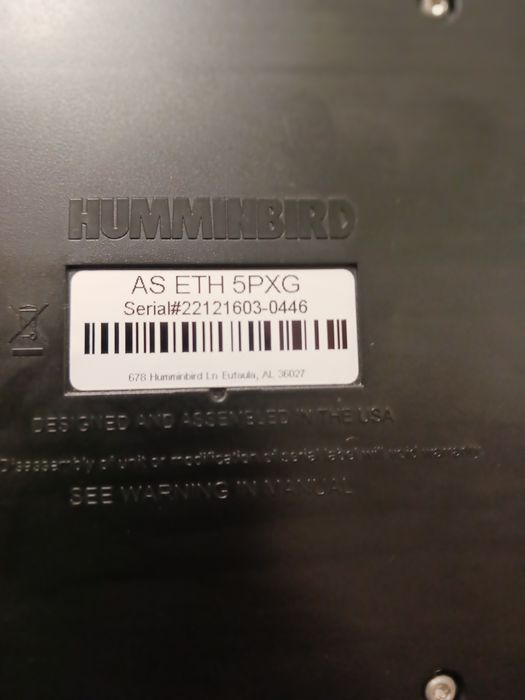 Vind Humminbird AS ETH 5PXG
