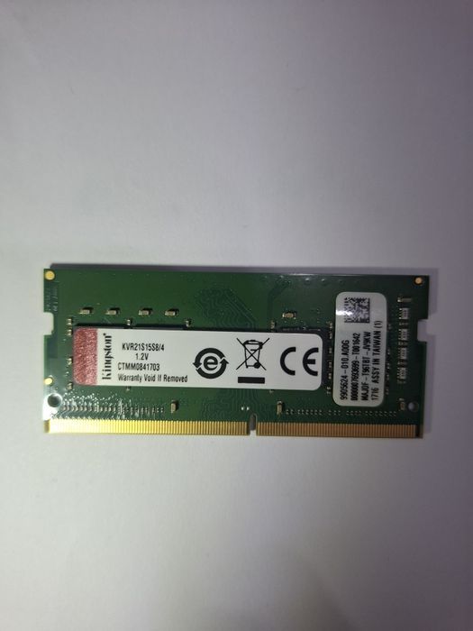 Ram ddr4 4gb Kingston 2133 mhz sodimm (laptop)