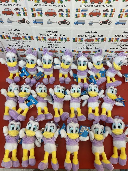 DAISY jucărie din pluș 20 cm originală Walt Disney cu etichetă