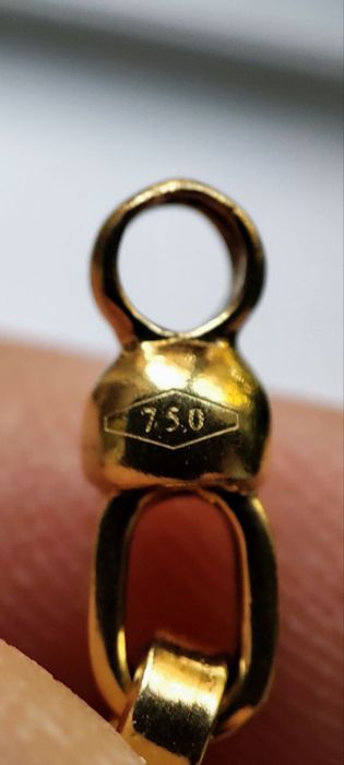 Цепочка золотая 750 проба