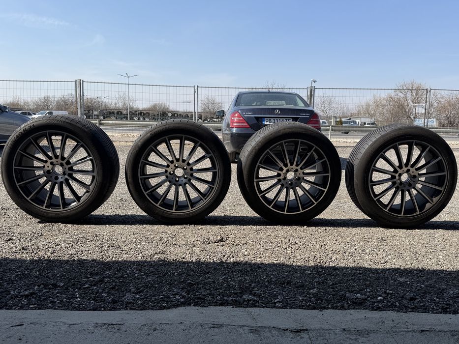 Мерцедес ГЛЕ АМГ Джанти 21 с нови гуми Continental 2025г