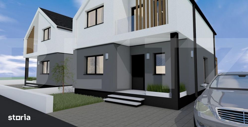 Duplex stil Nordic 4 camere Mosnita Noua