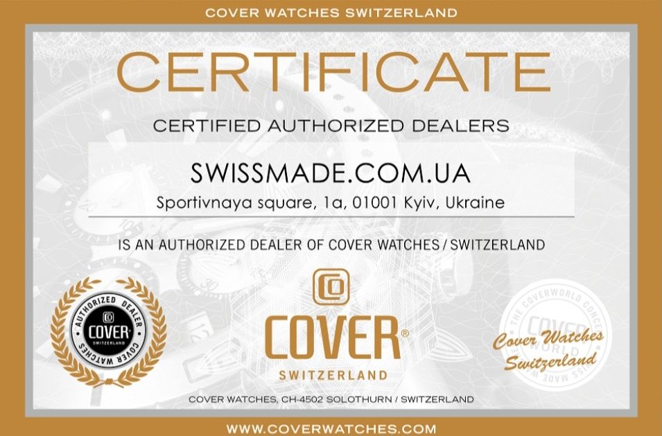 Cover Switzerland watch C0123.01 classic