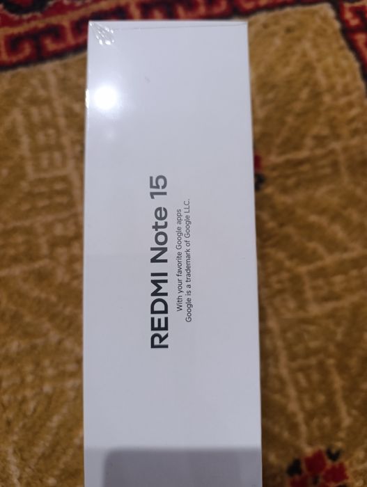 Xiaomi note 15 black 128