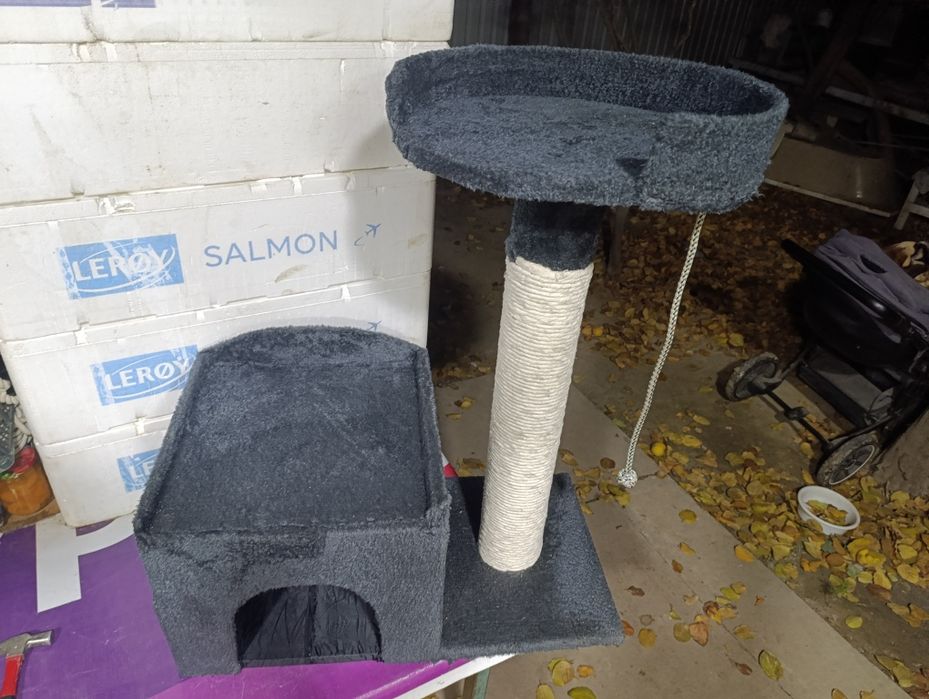 Котодомик когтеточка лежанка для кошек в наличии