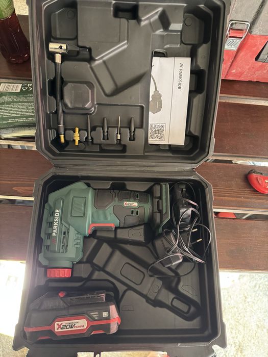 Акумулаторен компресор 20В   Parkside PAK 20-li B2