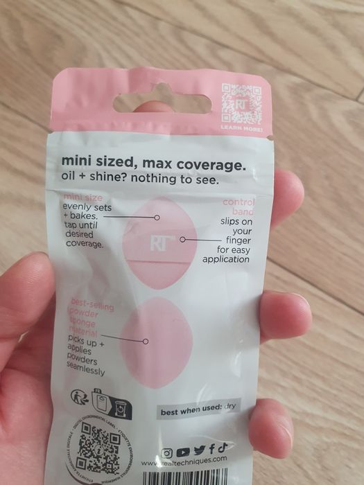 Real Techniques - mini miracle powder puf trio