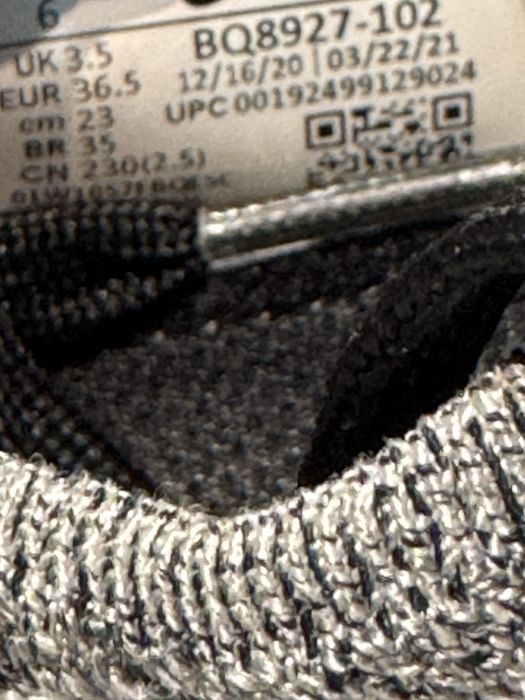 Маратонки NIKE REACT .Номер 36.5