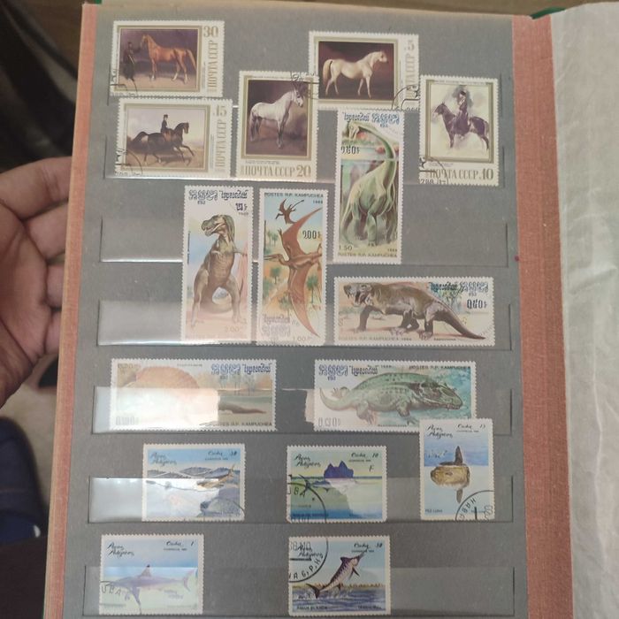 Марки почтовые с 1970 по 1990