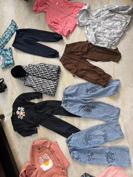 Пакет одежды для девочки 5 лет