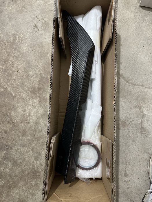 Universal Carbon Fibre rear splitter for bmw mercedes audi volkswagen