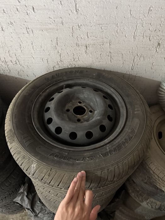 185/65 R14 балон и диск 4 шт