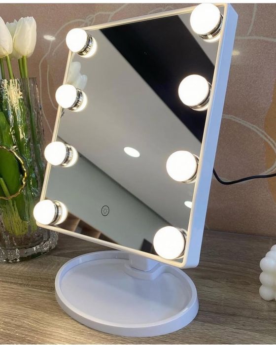 Зеркало с подсветкой гримерное настольное зеркало c подсветкой для мак