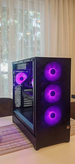Мощен Комютър за Игри Работа и Забавления Ryzen 9 5950X/64Gb 16/32 Core/512GB SSD + 4TB HDD/RTX 3080 10G. 320bit/Гаранция