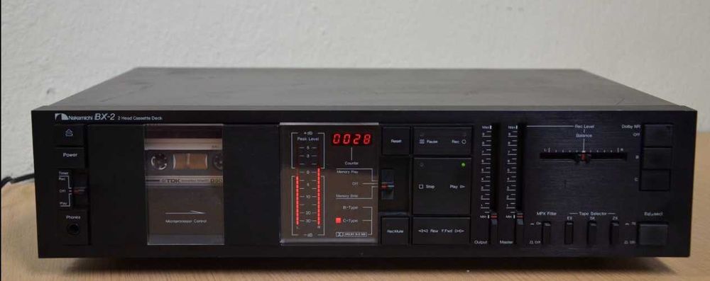 кассетная дека Nakamichi BX-2 в идеальном состоянии
