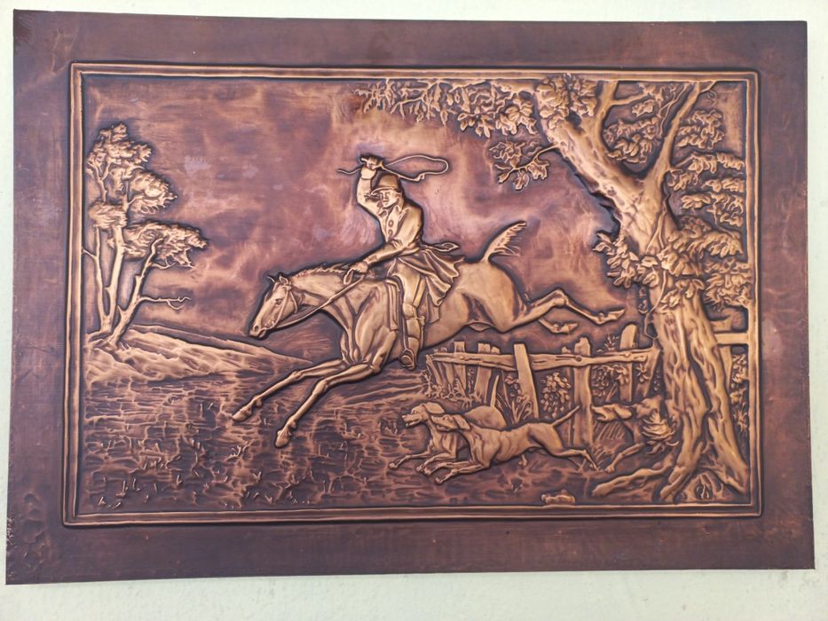 Tablou basorelief din cupru