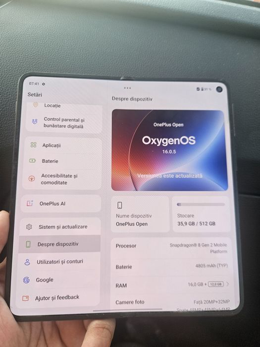 Oneplus fold 512 GB