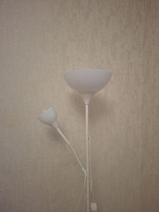 Бра напольный белый