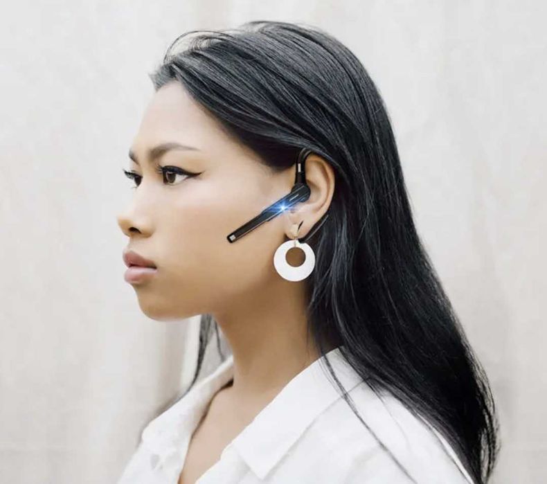 Хендсфри слушалка безжична кейс външна батерия блутут бизнес handsfree