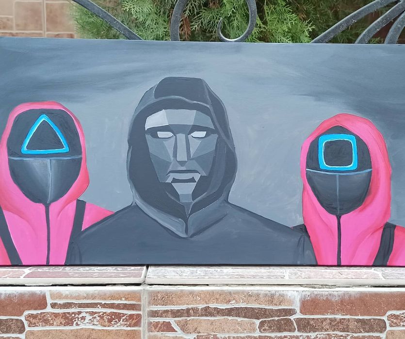 Картина ручной работы