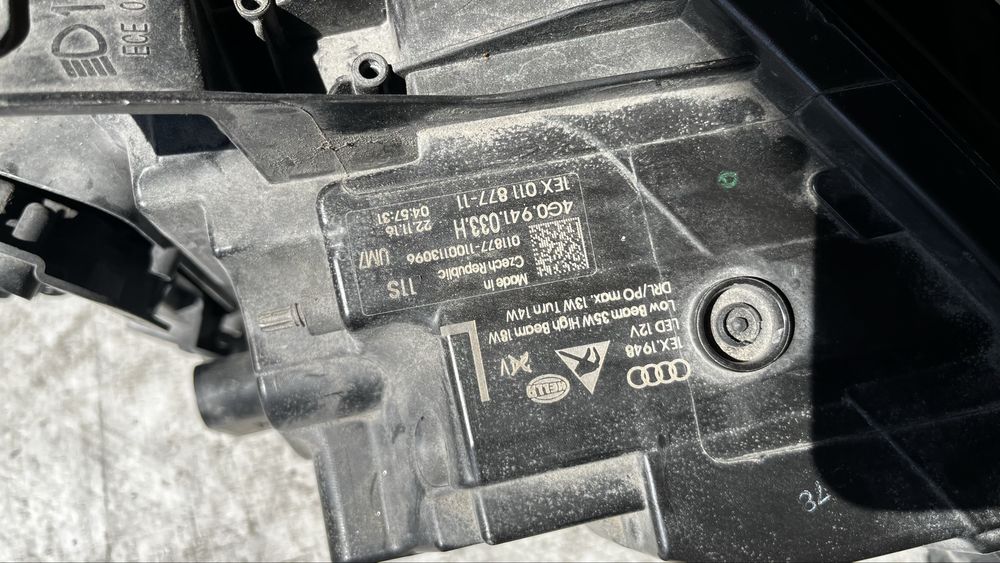 2 броя Ляв фар Audi A6 C7 (2014-2016)
