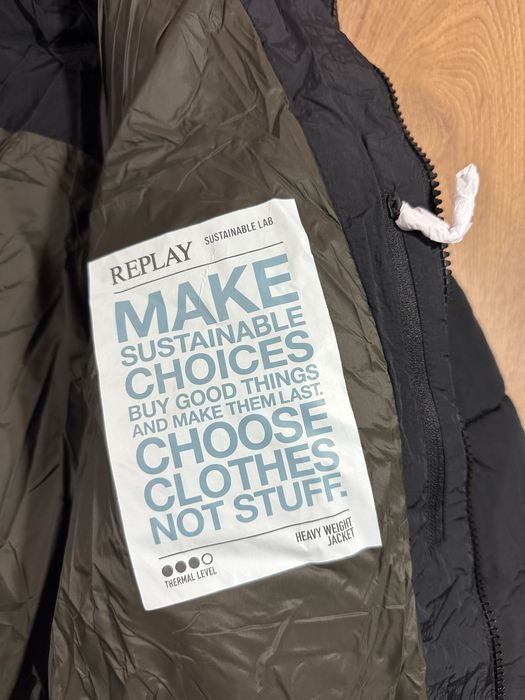 Geaca Replay Parka Originala Groasa