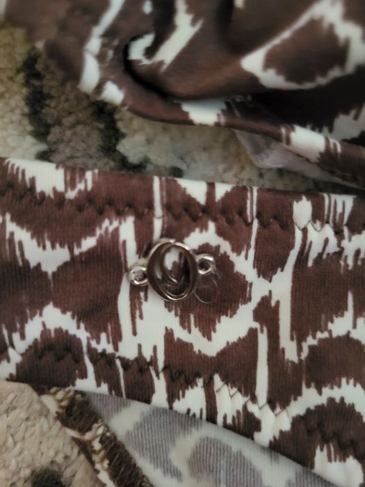 Бански костюм в кафяво бежов цвят