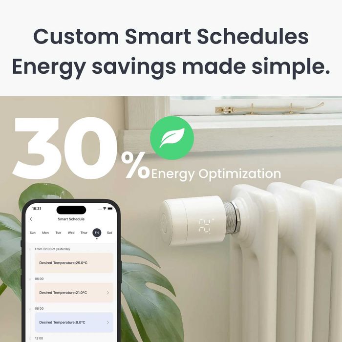 SwitchBot Smart Radiator Thermostat–смарт термостат за радиатор с WiFi