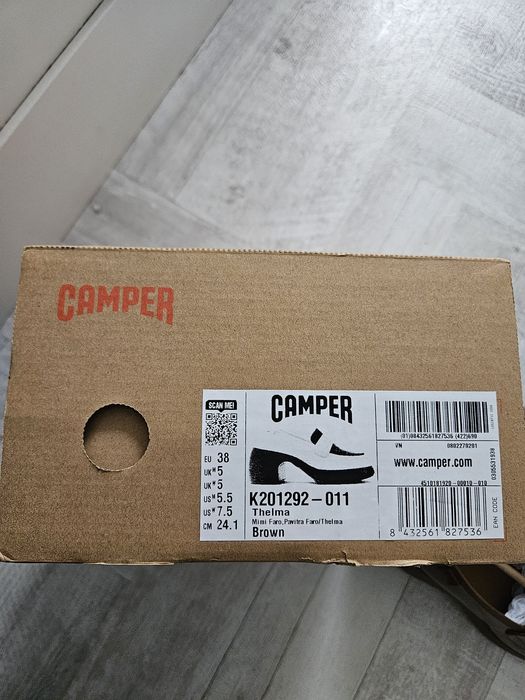 Camper Thelma 38 обувки Кемпер Телма #camperthelmabrown