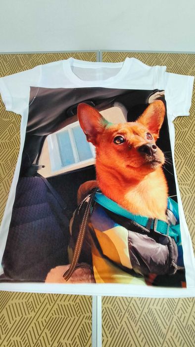 Тениска със снимка щампа Печат 50х40 см