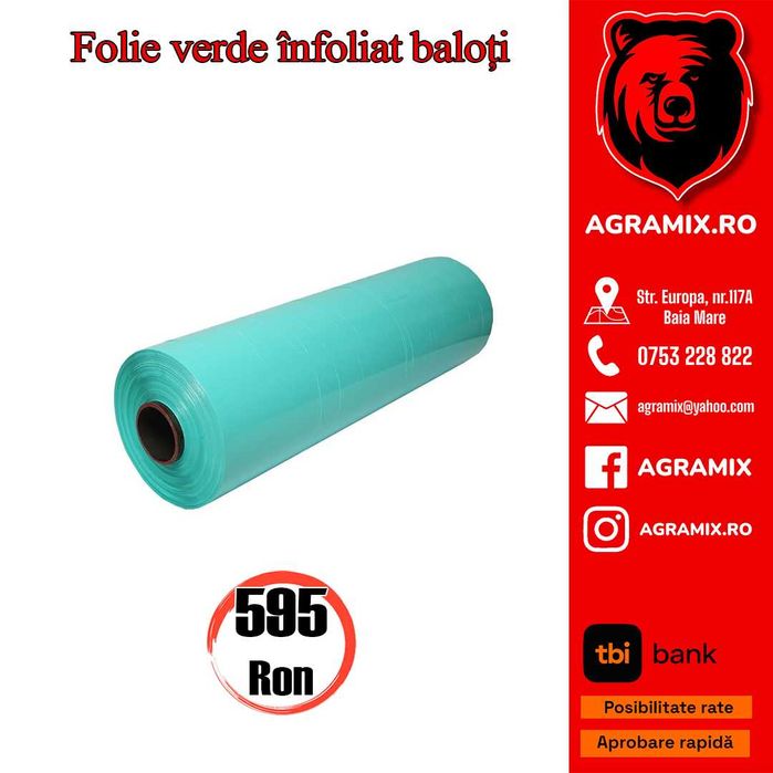 Sfoara pentru baloti folie baloti plasa Agramix