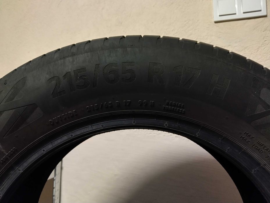 4 бр. Летни гуми Continental EcoContact 6Q – 215/65 R17 (DOT 4824)