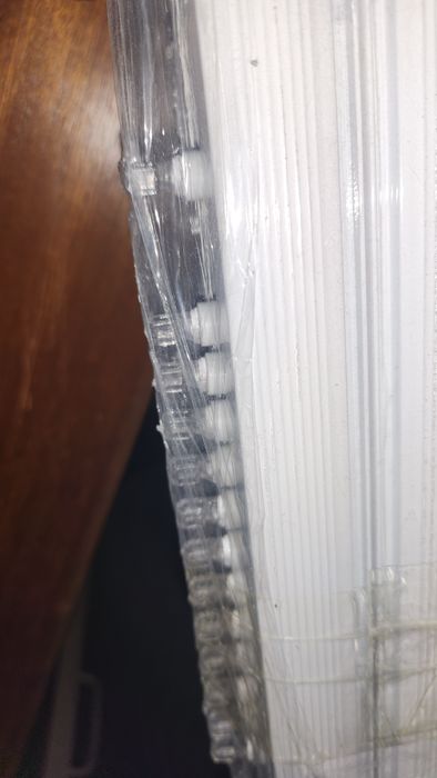 Чисто нови вертикални щори с метални корнизи пълен комплект