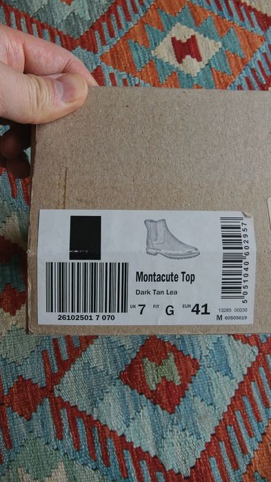 Ботинки челси Clarks 41