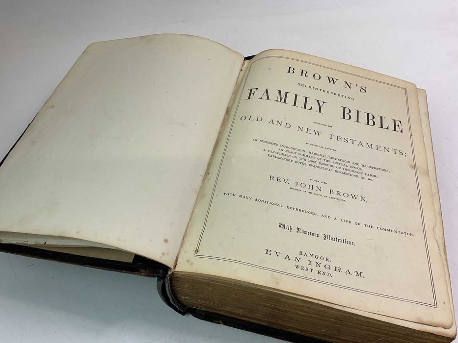 Biblia / Biblie veche , , engleza ,1875 , 5 kg, 33 x 26 x 9.5cm