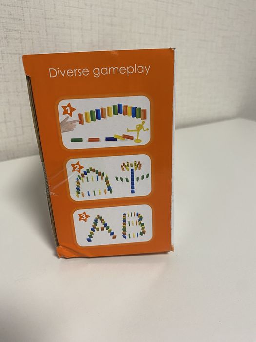 Самоподреждащо се домино - влак, влакче с музика