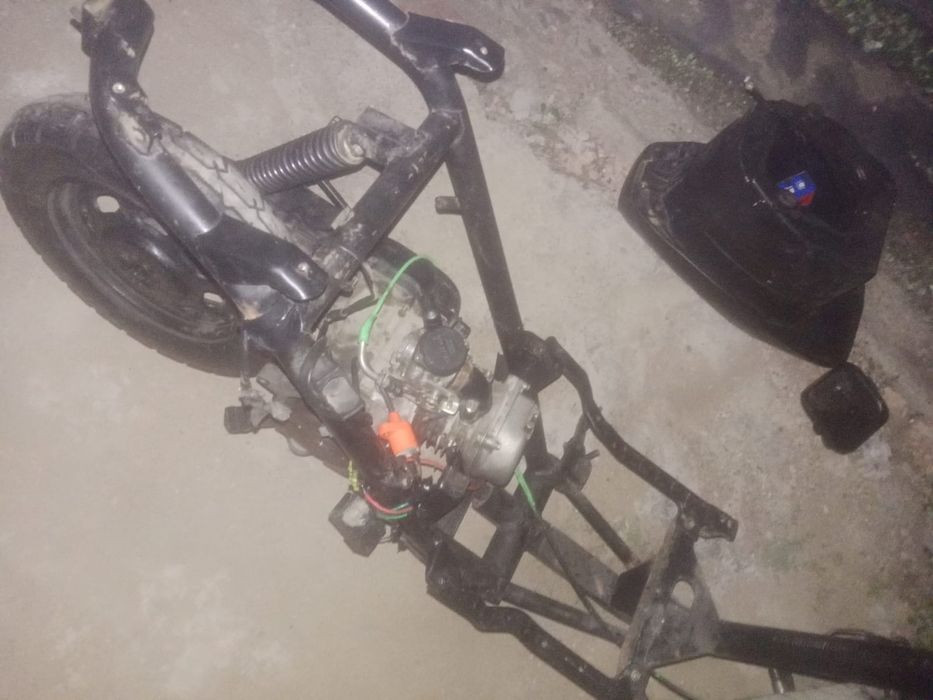 Мопед, без пластика